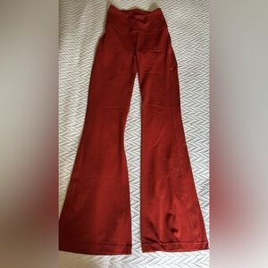 Burnt Orange Flared Pants